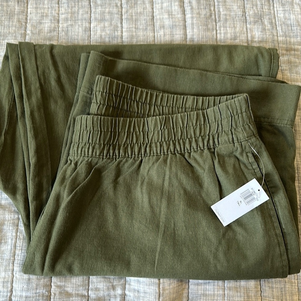 COPY - Old Navy High-Waisted Linen-Blend Wide-Leg